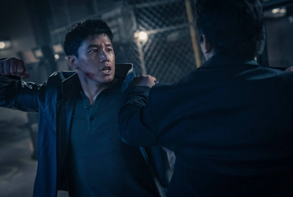 Кадр из дорамы Гангстер, коп и дьявол