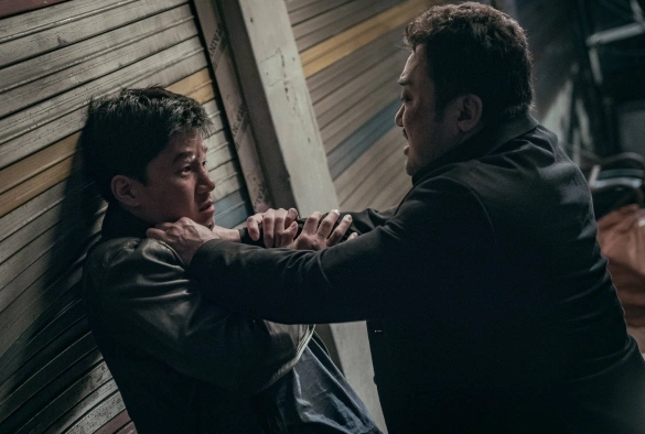 Кадр из дорамы Гангстер, коп и дьявол