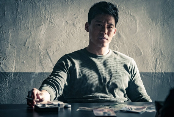 Кадр из дорамы Гангстер, коп и дьявол