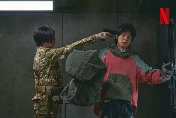 Кадр из дорамы Чёрный рыцарь