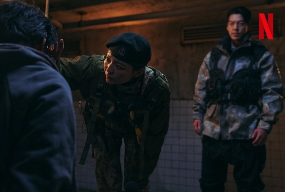 Кадр из дорамы Чёрный рыцарь