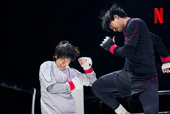 Кадр из дорамы Чёрный рыцарь