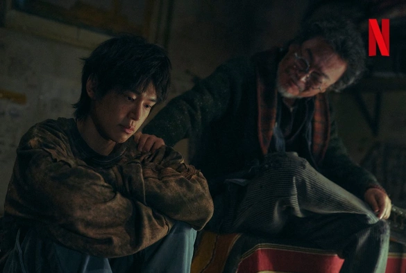 Кадр из дорамы Чёрный рыцарь