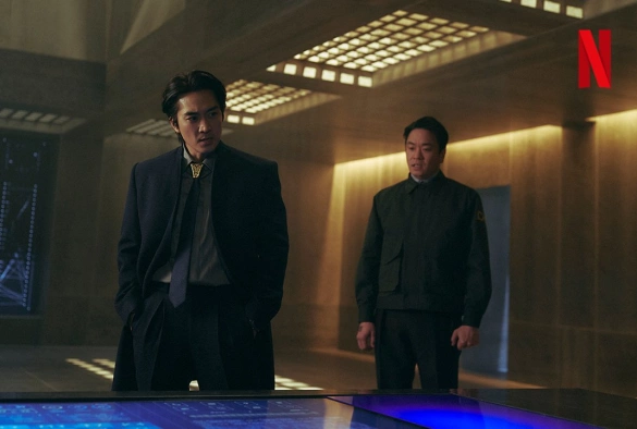 Кадр из дорамы Чёрный рыцарь