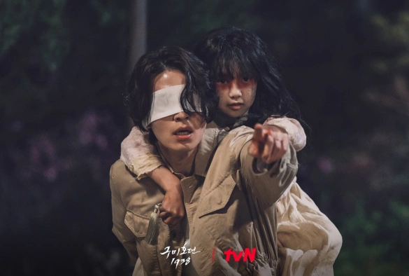 Кадр из дорамы Сказание о Кумихо 2 сезон