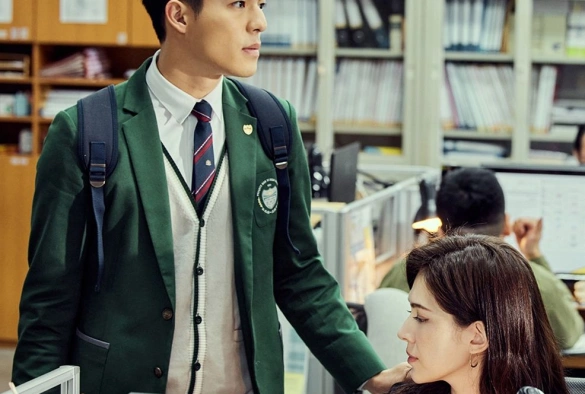 Кадр из дорамы 9-й урок