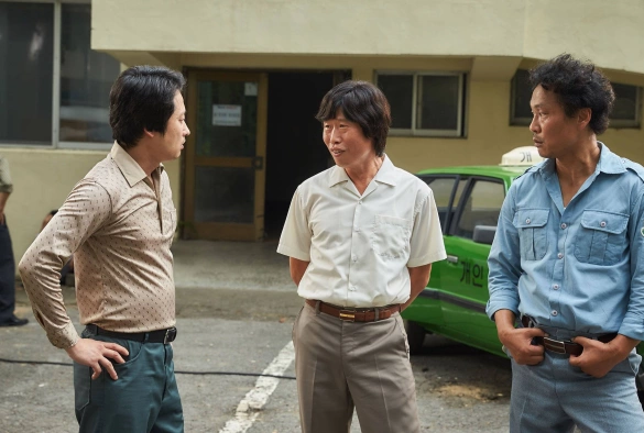 Кадр из дорамы Таксист