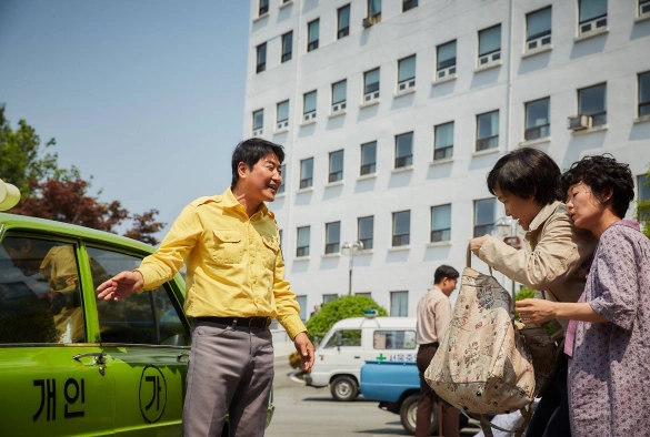 Кадр из дорамы Таксист