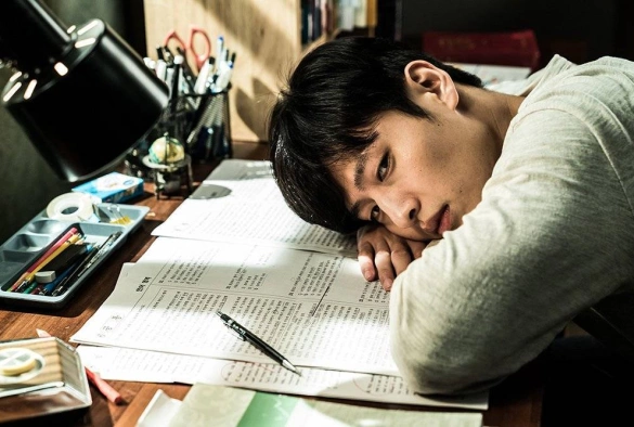 Кадр из дорамы Ночь воспоминаний