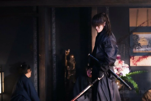 Кадр из дорамы Бродяга Кэнсин: Финал