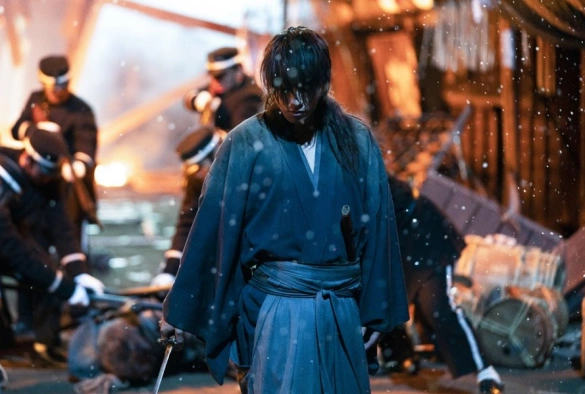 Кадр из дорамы Бродяга Кэнсин: Финал