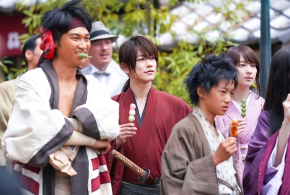 Кадр из дорамы Бродяга Кэнсин: Финал