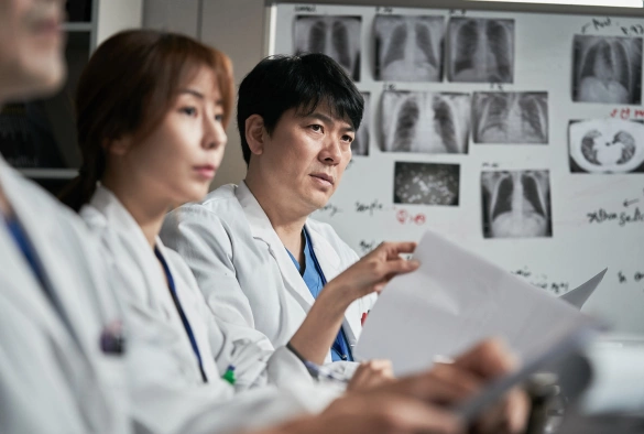 Кадр из дорамы Невидимый убийца