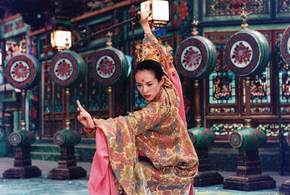 Кадр из дорамы Дом летающих кинжалов