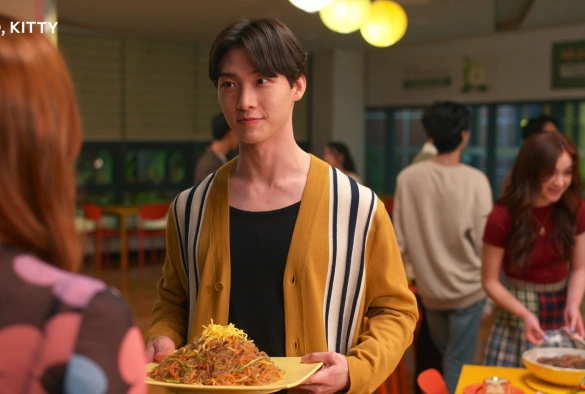 Кадр из дорамы Целую, Китти