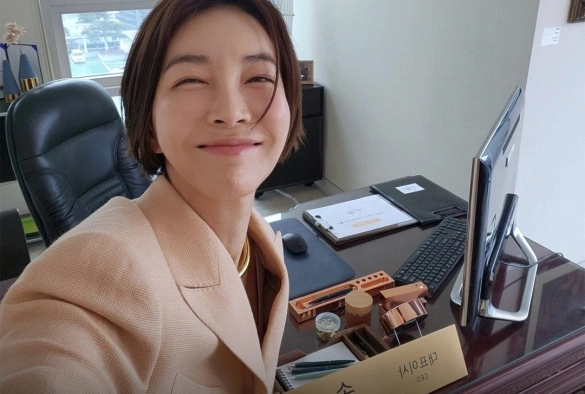 Кадр из дорамы Счастливая битва