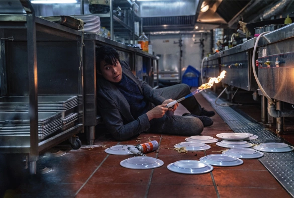 Кадр из дорамы Авангард: Арктические волки