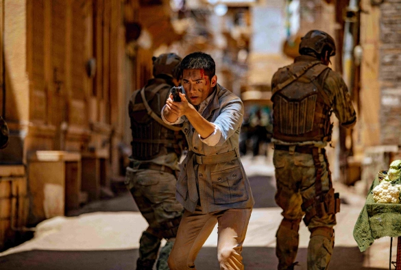 Кадр из дорамы Авангард: Арктические волки