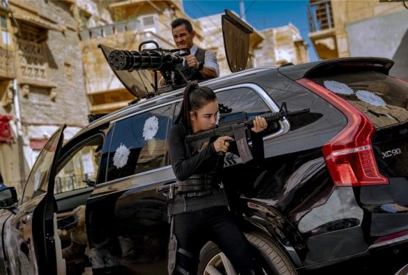 Кадр из дорамы Авангард: Арктические волки