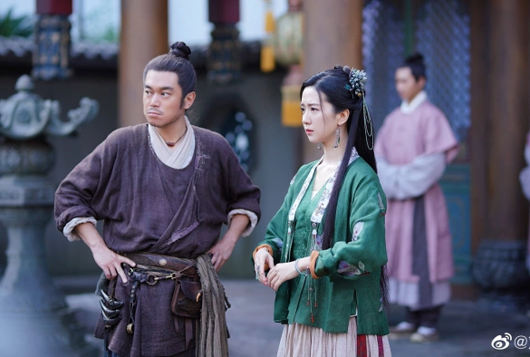 Кадр из дорамы Наследие Юнь Сяна