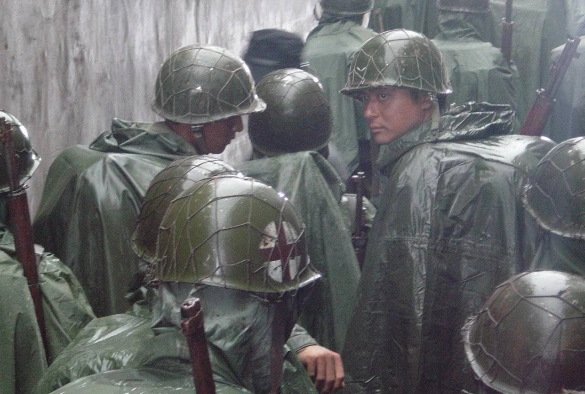 Кадр из дорамы 38-я параллель