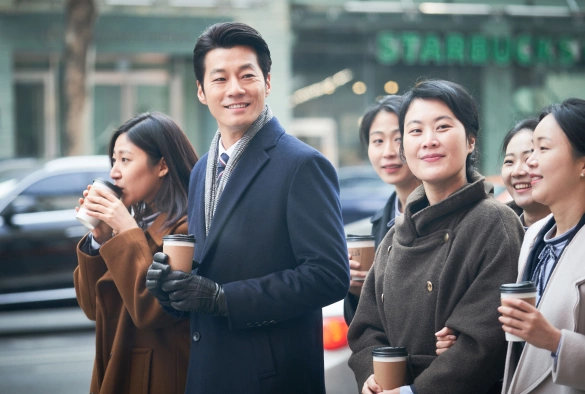 Кадр из дорамы Дверной замок