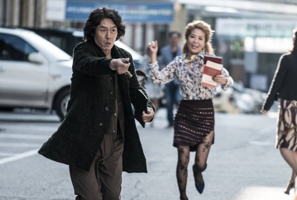 Кадр из дорамы Воспоминания убийцы