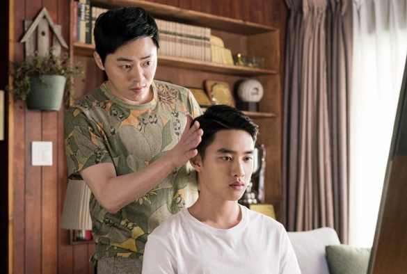 Кадр из дорамы Хён