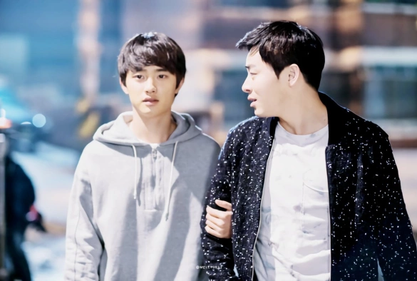 Кадр из дорамы Хён