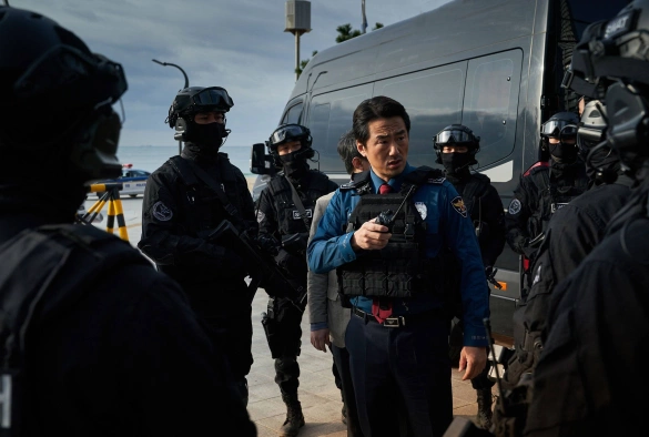 Кадр из дорамы Чёрный звонок