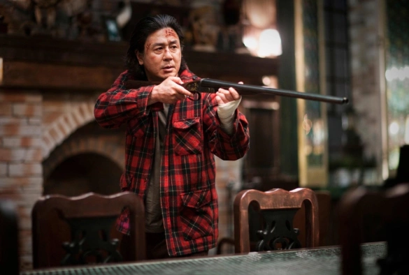 Кадр из дорамы Я видел дьявола