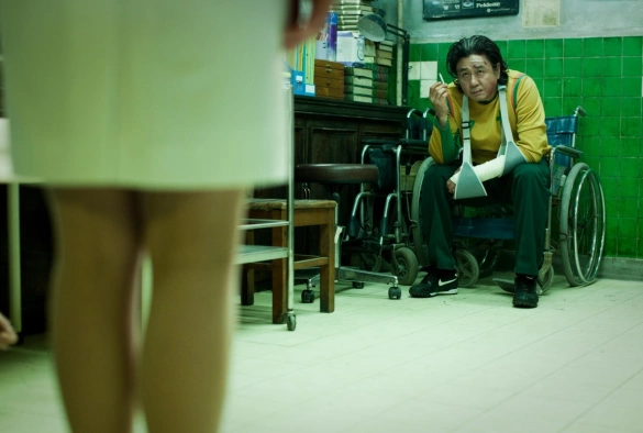 Кадр из дорамы Я видел дьявола