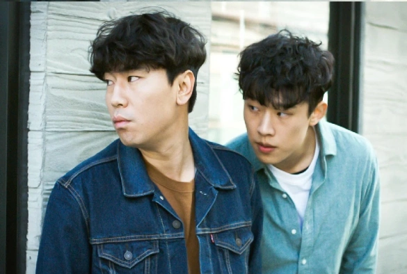 Кадр из дорамы Розыск