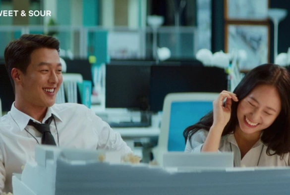 Кадр из дорамы Кисло-сладкие