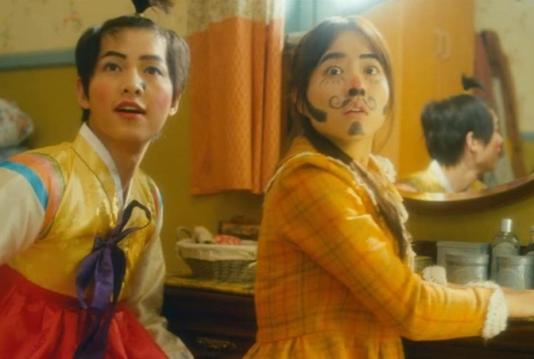 Кадр из дорамы Мальчик-оборотень