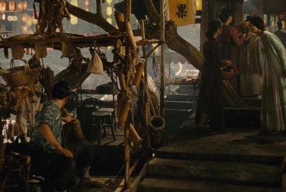 Кадр из дорамы Чародей и Белая змея