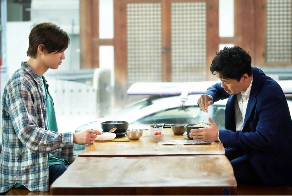 Кадр из дорамы Коробка