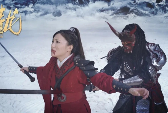 Кадр из дорамы Нападение семиглавого дракона