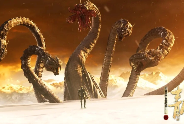 Кадр из дорамы Нападение семиглавого дракона