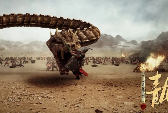 Кадр из дорамы Нападение семиглавого дракона