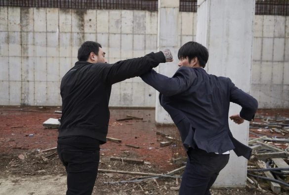 Кадр из дорамы Телохранитель