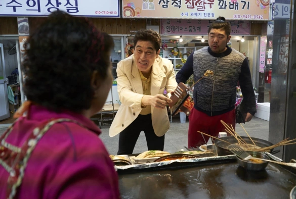 Кадр из дорамы Телохранитель