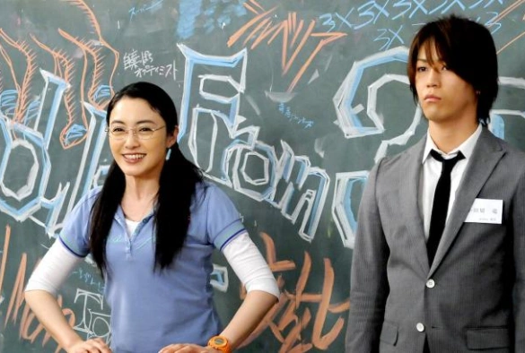 Кадр из дорамы Гокусэн