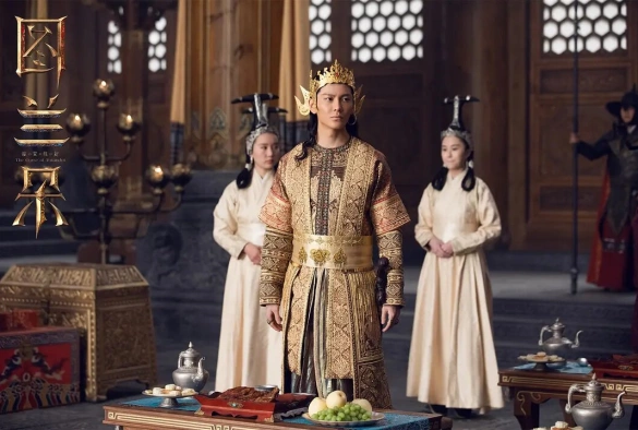 Кадр из дорамы Проклятие Турандот