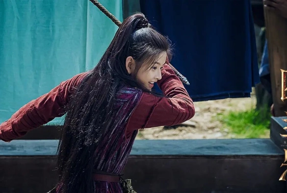 Кадр из дорамы Проклятие Турандот