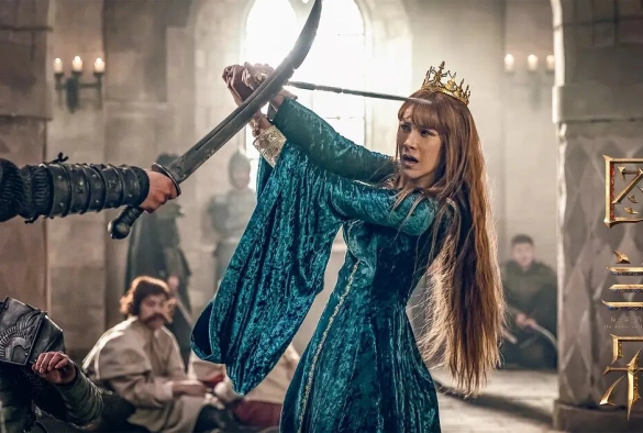 Кадр из дорамы Проклятие Турандот