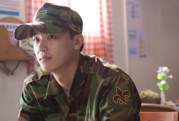 Кадр из дорамы Лишь друзья?