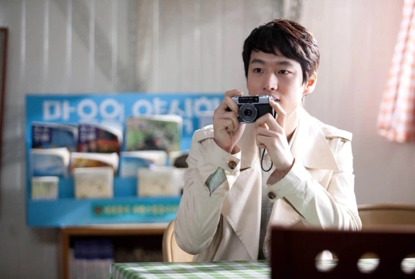 Кадр из дорамы Лишь друзья?