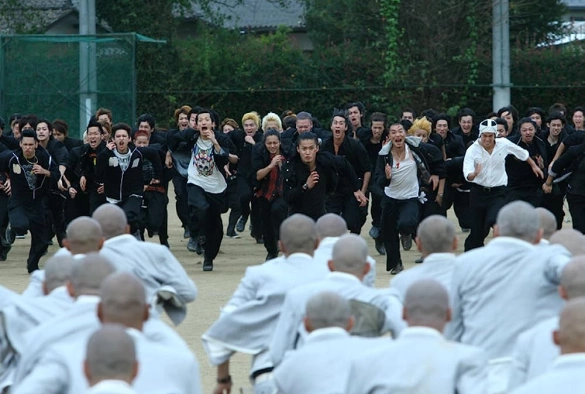 Кадр из дорамы Вороны: Продолжение