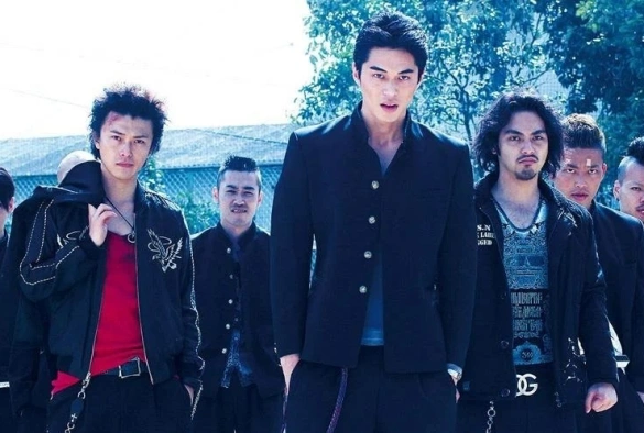 Кадр из дорамы Вороны: Взрыв